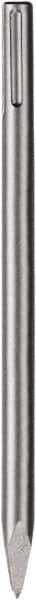 DeWALT - 12" OAL, 1-1/8" Shank Diam, Point Chisel - SDS Max Drive, SDS Max Shank, Steel - Apex Tool & Supply