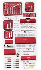 Proto - 194 Piece 1/4, 3/8 & 1/2" Drive Master Tool Set - Comes in Top Chest - Apex Tool & Supply