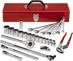 Proto - 27 Piece 3/4 & 1" Drive Master Tool Set - Comes in Tool Box - Apex Tool & Supply