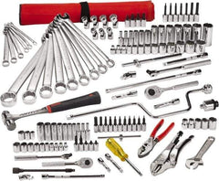 Proto - 126 Piece 1/4 & 3/8" Drive Master Tool Set - Comes in Top Chest - Apex Tool & Supply