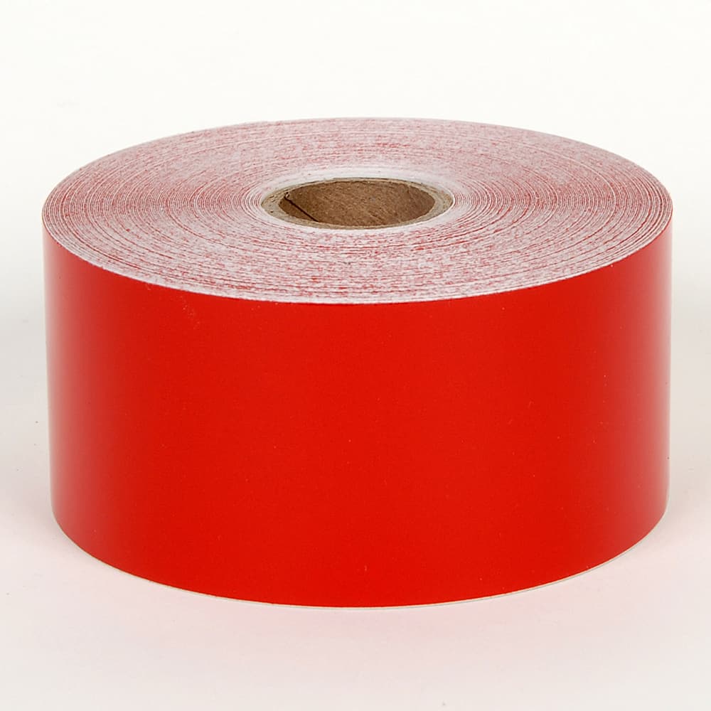 Cobra Systems - Labels, Ribbons & Tapes; Type: Vinyl Tape ; Color: Red ; For Use With: VNM4PRO ; Width (Inch): 2 ; Length (Feet): 75 ; Material: Vinyl - Exact Industrial Supply