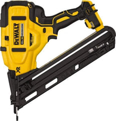 DeWALT - Cordless Finish Nailer - 15 Gauge Nail Diam, 1-1/4 to 2-1/2" Long Nail, Lithium-Ion Batteries Not Included - Apex Tool & Supply