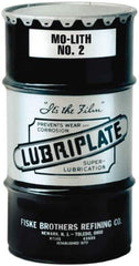 Lubriplate - 120 Lb Drum Moly-Disulfide Extreme Pressure Grease - Gray, Extreme Pressure, 350°F Max Temp, NLGIG 2, - Apex Tool & Supply