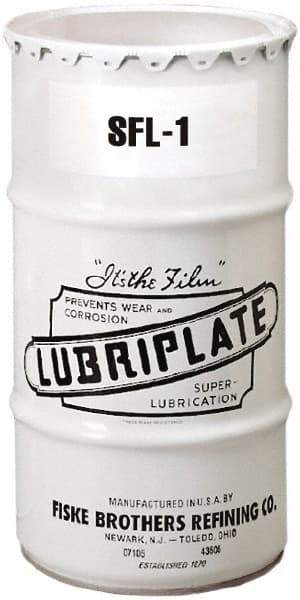 Lubriplate - 120 Lb Drum Aluminum High Temperature Grease - White, Food Grade & High/Low Temperature, 350°F Max Temp, NLGIG 1, - Apex Tool & Supply