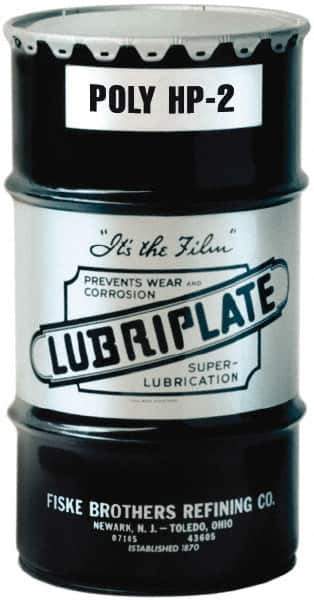 Lubriplate - 120 Lb Drum Polyurea General Purpose Grease - Red, 400°F Max Temp, NLGIG 2, - Apex Tool & Supply
