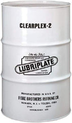 Lubriplate - 400 Lb Drum Aluminum Medium Speeds Grease - Translucent, Food Grade, 400°F Max Temp, NLGIG 2, - Apex Tool & Supply