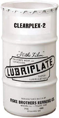 Lubriplate - 120 Lb Drum Aluminum Medium Speeds Grease - Translucent, Food Grade, 400°F Max Temp, NLGIG 2, - Apex Tool & Supply