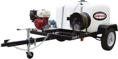 Simpson - Gas, 11.7 hp, 4,200 psi, 4 GPM, Cold Water Pressure Washer - CAT Triplex, 100' x 3/8" Hose - Apex Tool & Supply