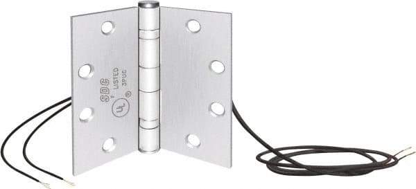 SDC - 4-1/2" Long x 4-1/2" Wide Steel Full Mortise Hinge - 2 Knuckles - Apex Tool & Supply