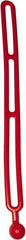 NoMarr - Light Duty Tie Down with Ball End - 16" OAL, Red - Apex Tool & Supply