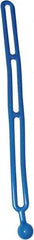 NoMarr - Light Duty Tie Down with Ball End - 16" OAL, Blue - Apex Tool & Supply