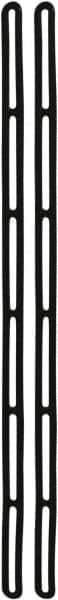 NoMarr - Heavy Duty Tie Down with Single/Double/Centering End - 48" OAL, Black - Apex Tool & Supply