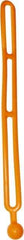 NoMarr - Light Duty Tie Down with Ball End - 16" OAL, Orange - Apex Tool & Supply