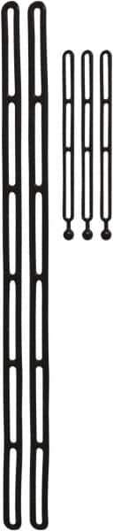 NoMarr - 4' Long x 48" Diam, Black Tie Down Strap Kit - Apex Tool & Supply