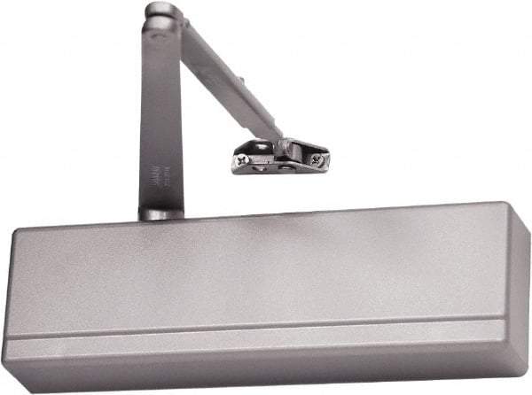 Sargent - Heavy-Duty Door Closer Manual Damper - Aluminum (Satin) Finish - Apex Tool & Supply