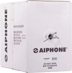 Aiphone - 22 AWG, 12 Wire, 500' OAL Shielded Automation & Communication Cable - PVC Insulation, 0.0253" OD - Apex Tool & Supply