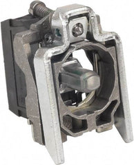 Schneider Electric - 110-120 VAC at 50/60 Hz Green Lens LED Indicating Light - Screw Connector, Electromagnetic Field Resistant, Electrostatic Discharge Resistant, Shock Resistant, Vibration Resistant - Apex Tool & Supply