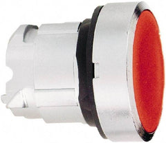 Schneider Electric - 22mm Mount Hole, Flush, Pushbutton Switch Only - Round, Orange Pushbutton, Illuminated, Momentary (MO) - Apex Tool & Supply