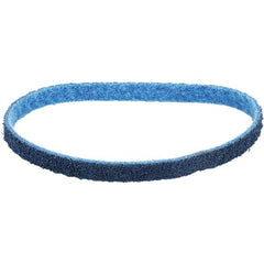 Dynabrade - 1/4" Wide x 12" OAL, Aluminum Oxide Abrasive Belt - Aluminum Oxide, Very Fine, Nonwoven, Cloth Backing, Wet/Dry - Apex Tool & Supply