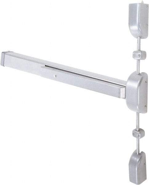 Arrow Lock - Left & Right Hand, Surface Vertical Rod - US28 Finish - Apex Tool & Supply