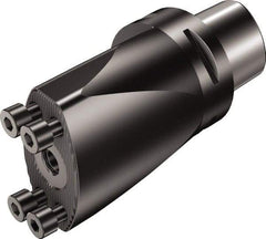 Sandvik Coromant - 73mm Max Drill Depth, 4xD, 17.5mm Diam, Indexable Insert Drill - 2 Inserts, C4 Modular Connection Shank - Apex Tool & Supply