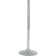 Vestil - 17-3/8" Wide x 48" High Sign Compatiblity, Steel Sign Stand - Silver - Apex Tool & Supply