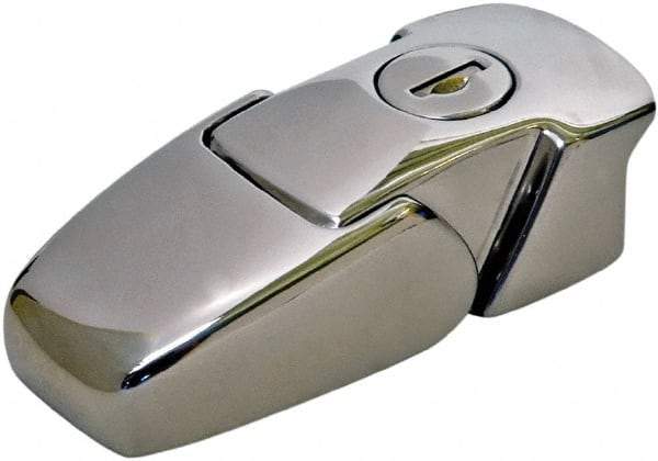 Value Collection - 3.09" Long x 1.35" Wide x 0.89" High, Over Center Draw Latch - 316 Stainless Steel, with Electropolished Finish - Apex Tool & Supply