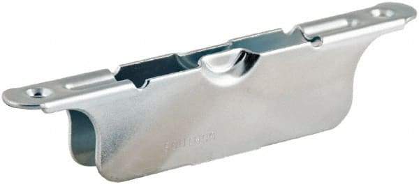 Made in USA - 1-1/4" Long x 0.63" Wide x 5.89" High, Draw Latch - Zinc Plated Steel, with Plain Steel Finish - Apex Tool & Supply