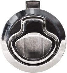 Value Collection - 1.96" Long x 0.88" Wide x 2.82" High, Flush Pull Latch - 316 Stainless Steel, with Electropolished Finish - Apex Tool & Supply