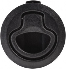Value Collection - 1.96" Long x 0.88" Wide x 2.82" High, Flush Pull Latch - Polycarbonate, with Black Finish - Apex Tool & Supply