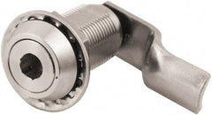 Made in USA - 2.1" Long x 1.14" Wide x 1/4" High, Compression Latch - 316 Stainless Steel, with Stainless Steel Finish - Apex Tool & Supply