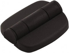 Made in USA - 1.91" Long x 1.73" Wide, Detent Hinge - Nylon, Black Finish - Apex Tool & Supply