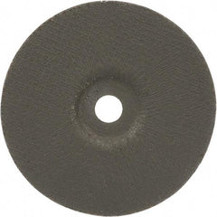 3M - 4-1/2" Wheel Diam, 7/8" Arbor Hole, Type 27 Depressed Center Wheel - Ceramic - Apex Tool & Supply