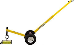 Mag-Mate - 400 Lb Load Capacity, Lift Magnet Dolly - 12" High x 41" Long x 13" Wide, 2 Poles - Apex Tool & Supply