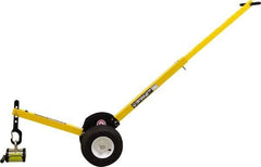 Mag-Mate - 400 Lb Load Capacity, Lift Magnet Dolly - 12" High x 41" Long x 13" Wide, 2 Poles - Apex Tool & Supply