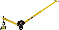 Mag-Mate - 400 Lb Load Capacity, Lift Magnet Dolly - 10" High x 41" Long x 13" Wide, 2 Poles - Apex Tool & Supply