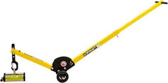 Mag-Mate - 400 Lb Load Capacity, Lift Magnet Dolly - 10" High x 41" Long x 13" Wide, 2 Poles - Apex Tool & Supply