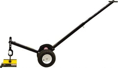 Mag-Mate - 400 Lb Load Capacity, Lift Magnet Dolly - 12" High x 41" Long x 13" Wide, 2 Poles - Apex Tool & Supply