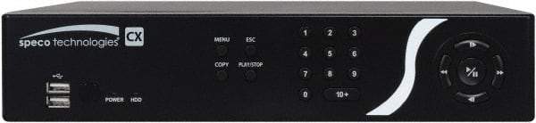 Speco - Security Camera Recorders Type: 8 Channel Digital Video Recorder with 2 TB Hard Drive Hard Drive Size: 2 TB - Apex Tool & Supply
