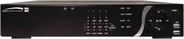 Speco - Security Camera Recorders Type: 16 Channel Digital Video Recorder with 2 TB Hard Drive Hard Drive Size: 2 TB - Apex Tool & Supply