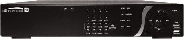 Speco - Security Camera Recorders Type: 8 Channel Digital Video Recorder with 6 TB Hard Drive Hard Drive Size: 6 TB - Apex Tool & Supply
