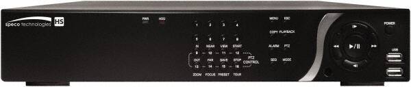 Speco - Security Camera Recorders Type: 8 Channel Digital Video Recorder with 2 TB Hard Drive Hard Drive Size: 2 TB - Apex Tool & Supply