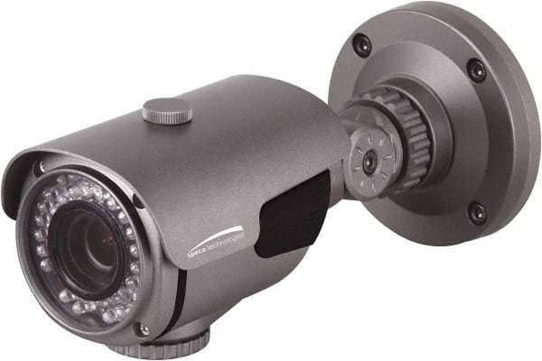Speco - Indoor and Outdoor Variable Focal Lens Infrared Bullet Camera - 2.8-12mm Lens, 700 Resolution Line, 8.27 Inch Long x 3.94 Inch High x 3.94 Inch Wide, Color Image - Apex Tool & Supply