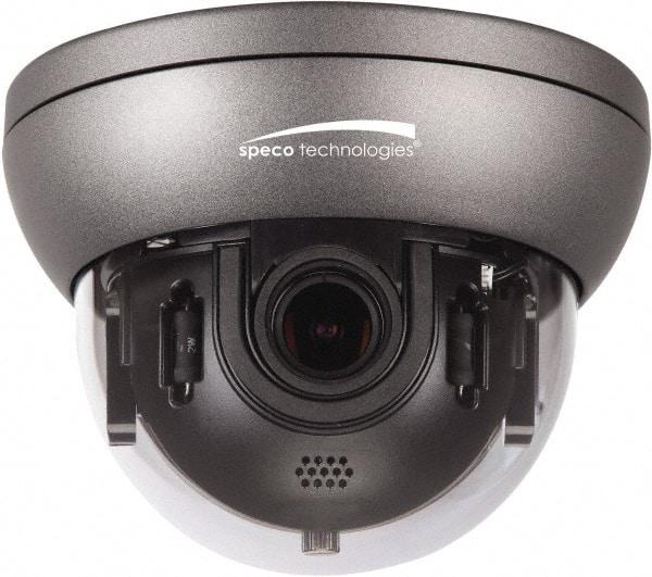 Speco - Indoor and Outdoor Variable Focal Lens Dome Camera - 2.8-12mm Lens, 700 Resolution Line, 5.12 Inch Diameter, 3.94 Inch High, Color Image - Apex Tool & Supply