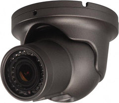 Speco - Indoor and Outdoor Variable Focal Lens Infrared Turret Camera - 3.7mm Lens, 1,000 Resolution Line, 3.8 Inch Diameter, 4.65 Inch High, Color Image - Apex Tool & Supply