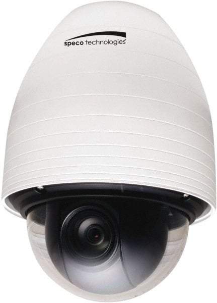 Speco - Indoor and Outdoor Variable Focal Lens PTZ Camera - 4.3-129mm Lens, 1920 x 1080 Pixels, 7.68 Inch Diameter, 9.01 Inch High, Color Image - Apex Tool & Supply