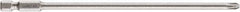 DeWALT - #2, Collated Phillips Hex Inch Screwdriver Bit - 1/4" Drive, 6" OAL - Apex Tool & Supply