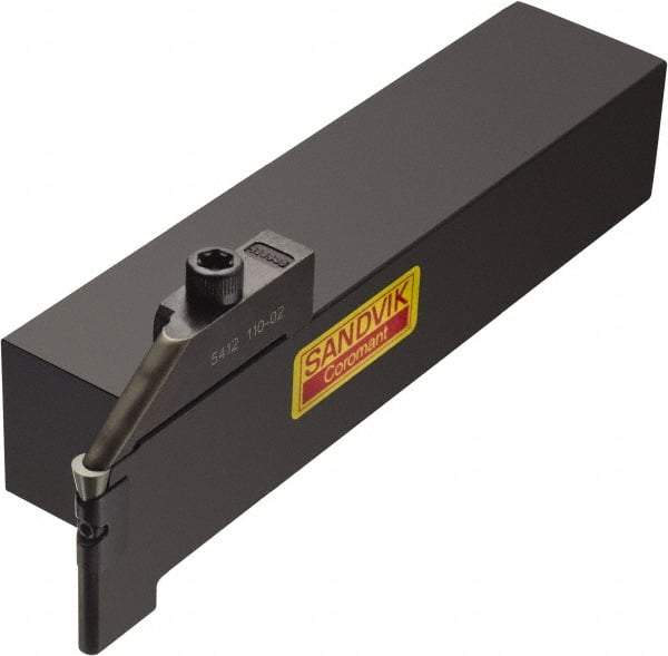 Sandvik Coromant - 176.90, Left Hand Cut, 32mm Shank Height x 36mm Shank Width, Neutral Rake Indexable Turning Toolholder - 170mm OAL, RCGX 06 06 00 Insert Compatibility, Series T-Max - Apex Tool & Supply