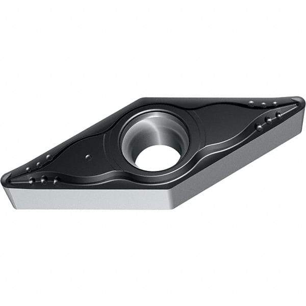 Walter - VBMT331.5 MP4 Grade WPP20S Carbide Turning Insert - 35° Parallelogram, 3/8" Inscr Circle, 3/16" Thick, 0.024" Corner Radius - Apex Tool & Supply