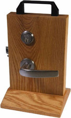 Sargent - Storeroom Lever Lockset - 2-3/4" Back Set, Steel, Brushed Chrome Finish - Apex Tool & Supply